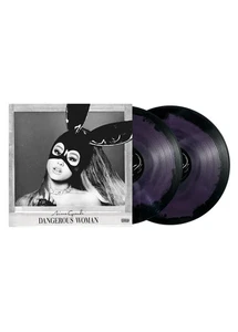 Ariana Grande DANGEROUS WOMAN Vinyl Purple Black SWIRL 🌀 2LP PreSale - Picture 1 of 1