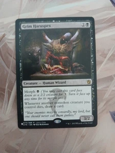 Magic The Gathering Grim Haruspex The List NM Black - Picture 1 of 10
