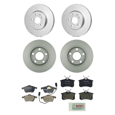 For Audi Allroad Quattro 01 Brake Kit QuietCast Premium Front & Rear Brake Kit w Foto 1 de 4
