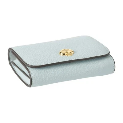 Cartera de cuero azul claro Kate Spade Kayla SM L-Zip KK056 Hazy Morning $189 Foto 1 de 4