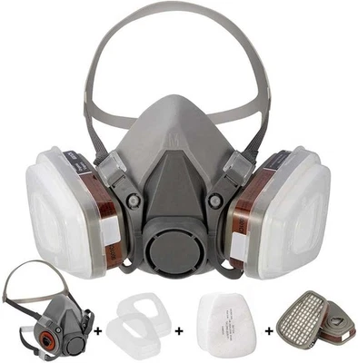 [Half mask respirator] Reusable Half Face Cover 6200 spray mask for spraying ... - Image 1 of 4