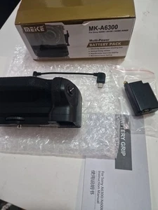 Meike MK-A6300 Multi Power Battery Pack For Sony A6400 A6300 A6100 A6000 - Picture 1 of 5