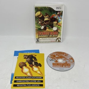 Donkey Kong Barrel Blast (Nintendo Wii, 2007) EUC - Picture 1 of 7