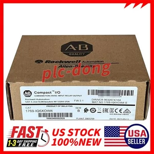 Brandneu Allen-Bradley 1769-IQ6XOW4 Kompakt E/A 24VDC Eingangsrelais Kostenloser Versand - Bild 1 von 3