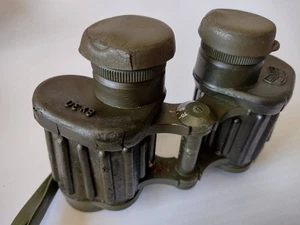 Hensoldt Wetzlar 8x30 Military Binoculars with Rubber Cover and Reticle Used - Picture 1 of 10