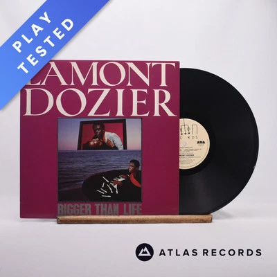 Lamont Dozier Bigger Than Life LP Album Vinyl Record FIEND 12 - EX/EX - Image 1 of 4