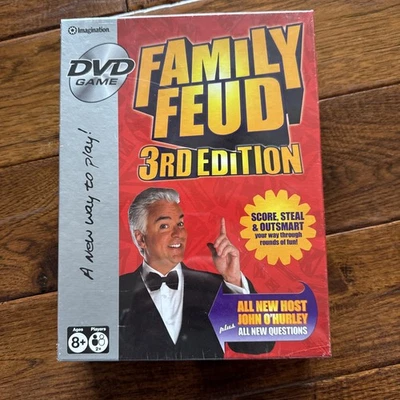 Family Feud 3rd Edition DVD Game by Imagination 2007 Brand New Sealed - Image 1 of 2