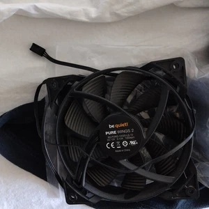 be quiet! 120mm Computer Lüfter Fan Pure Wings 2 guter Zustand old Stecker - Bild 1 von 4