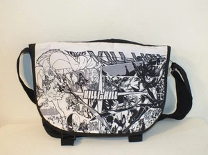 Kill La Kill  Messenger Laptop Bag Black and White 17" x 13" - Picture 1 of 5