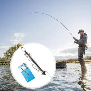 Stainless Steel Camping Automatic Fishing Device Spring Ejection 2024 Hook U1T7