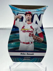 2024 Topps Stadium Club NOLAN ARENADO TRIUMVIRATES DIE CUT #TRI-20 - Picture 1 of 2