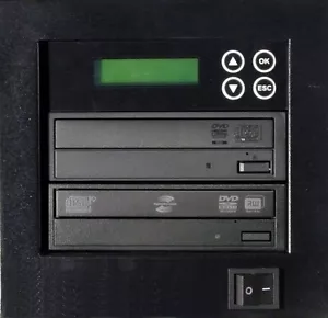 MediaStor #a30 LS 1-1, 1 to 1 Target DVD Duplicator LightScribe Disc Publishing - Picture 1 of 1