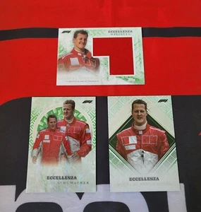 Topps F1 Eccellenza Michael Schumacher Patch, Supremo & Veterano Cards /99 - Picture 1 of 6