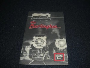 1933 Worlds Fair Burlington Railroad Booklet From The 1933 World'S Fair – Rare - Picture 1 of 11