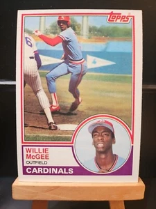 1983 Topps - #49 Willie McGee (RC), ST. LOUIS CARDINALS - Picture 1 of 2