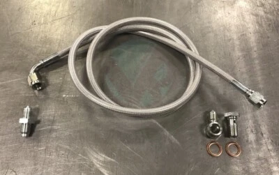 Stainless Steel Clutch Line fits 1991-1998 nissan 240sx - Image 1 of 4