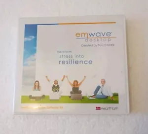EMWAVE Desktop Stress Relief System Disc & Manual For PC & MAC - By Doc Childre - Photo 1/4