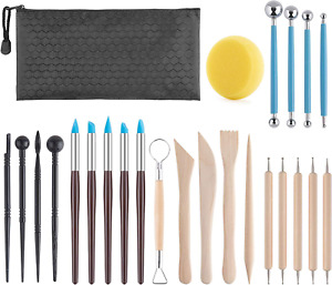 Clay Tools, 25 PCS Polymer Clay Tools, Clay Sculpting Tools Set, Air Dry Clay To