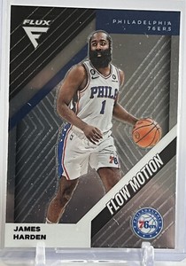2022 Panini Flux Basketball James Harden #8 Flow Motion Philadelphia 76er’s