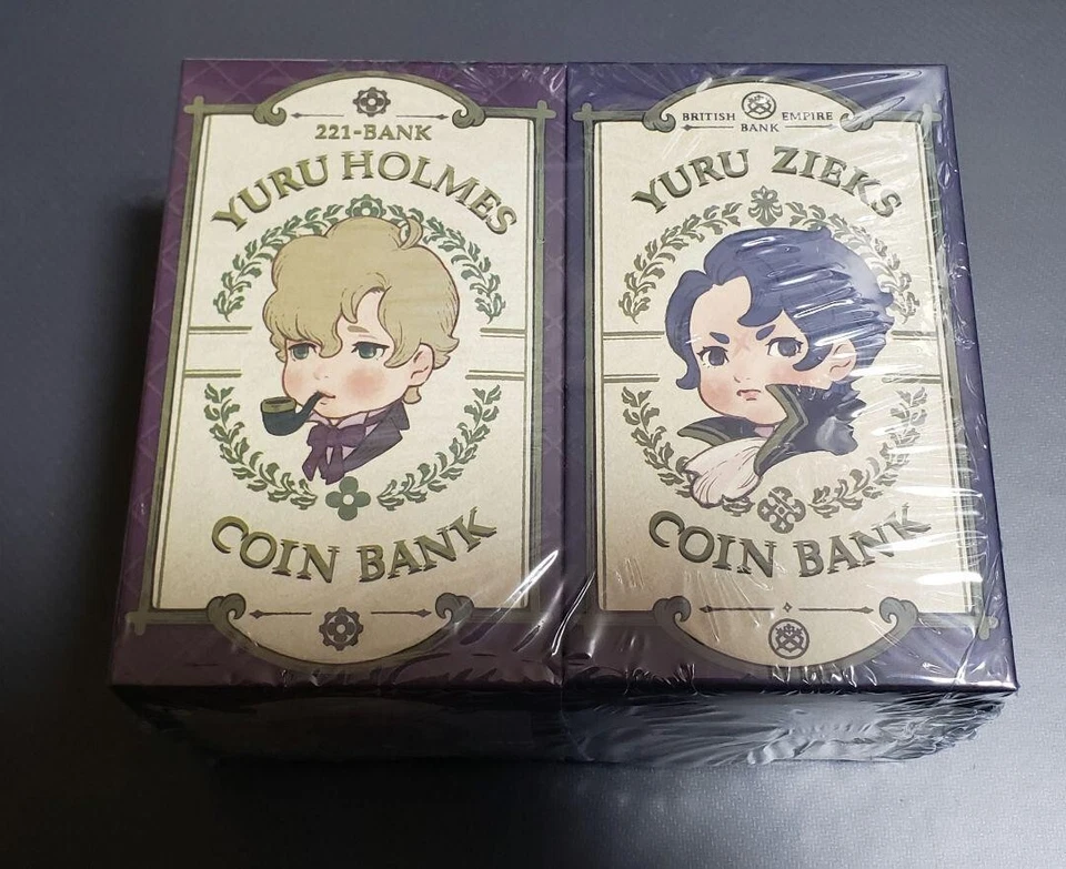 New The Great Ace Attorney YURU HOLMES ZIEKS Coin Banks e-Capcom - Image 1 of 3