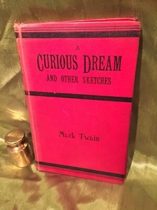 EIN KURIOSER TRAUM & ANDERE SKIZZEN Mark Twain ROUTLEDGE um 1888 HB SELTEN - Bild 1 von 9