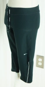Nike Dri-Fit M Nike Running Division Pantaloni Sportivi Capri Leggings Nero - Foto 1 di 4