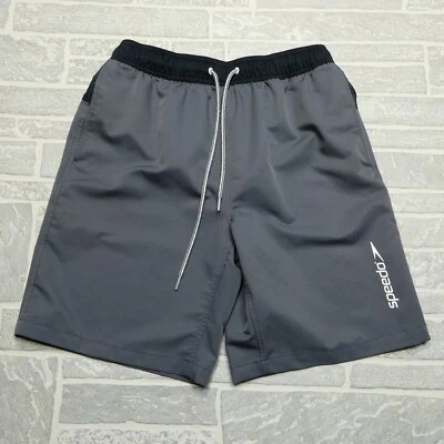 Bañador Speedo para hombre talla M gris forrado traje de baño cremallera bolsillo playa Foto 1 de 4