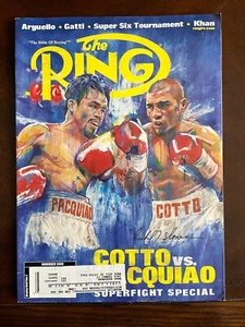 The Ring Magazine / November 2009 / Miguel Cotto vs Manny Pacquiao on Cover - Bild 1 von 1