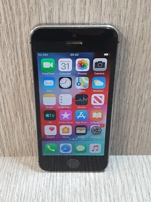 A1457 Apple iPhone 5s 16 GB Gris (cara negra) Vodafone Bloqueado Grado C EC3101 Foto 1 de 4
