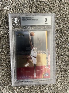 Larry Hughes 1998-99 Topps Finest Rookie Card BGS Mint 9 #233 Sixers Rookie - Picture 1 of 3