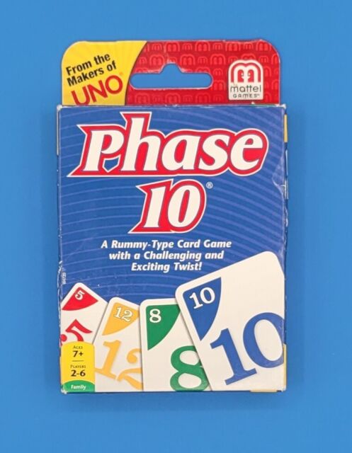 Mattel Phase 10 Card Game - FBN53 for sale online