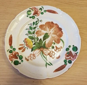 Piatto Antica IN Ceramica Di L'Est Della Francia - 19eme° Secolo - Foto 1 di 5