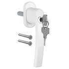 Fenstergriff abschließbar Knopf Fensterbeschläge gleichschließend Fensterschloss