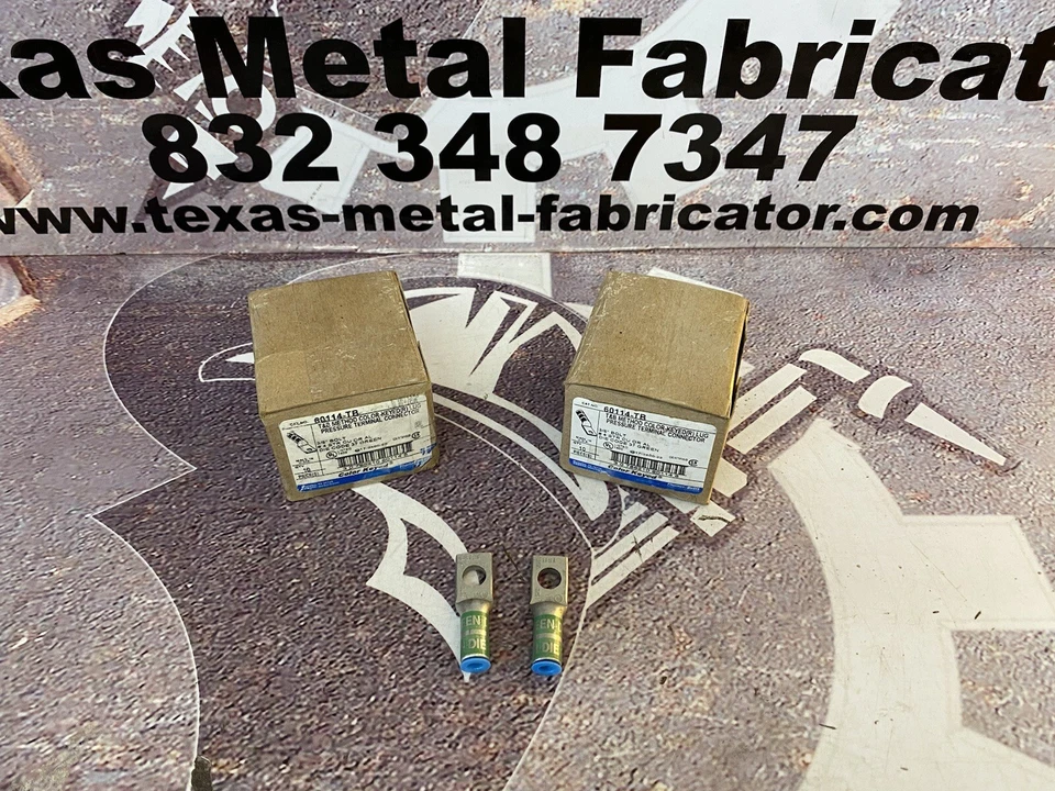 Thomas&Betts 60114-TB One Hole Lug Compression Connector 3/8” Bolt Qty 20 - Image 1 of 4