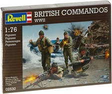REVELL 1/76 EX Matchbox - World War II British Commandos - BOX 02530