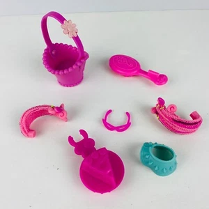 My Little Pony Ponies Accessory Lot Basket Pie Brush Glasses Pretend Play Toys - Picture 1 of 6