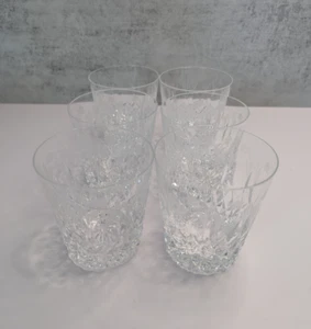 Rogaska Crystal Queen Set of 6 Whiskey Old Fashion Glasses Hand Blown - Picture 1 of 5