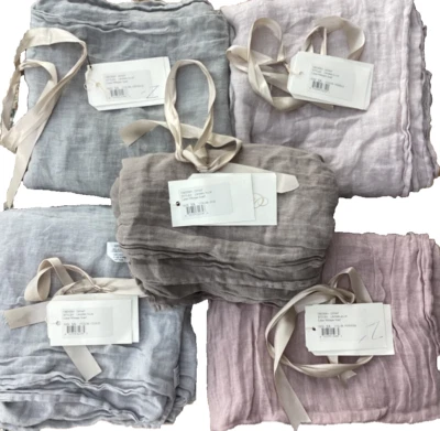 Bella Notte Whisper Linen Bed Runner Scarf