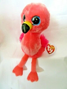 TY BEANIE BOOS - 6" 15cm GILDA - PINK FLAMINGO 36848 - RETIRED WITH TAGS - Picture 1 of 1