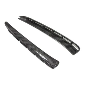 For Porsche Panamera 970 10-16 Real Carbon Fiber Car Side Fender Vent Cover Trim - Foto 1 di 5