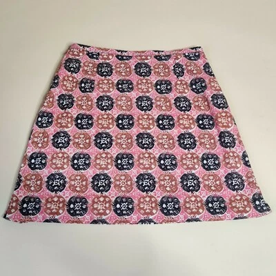 STEFANEL Italian Designer Pink & Black Mini Skirt UK Size 10 US 6 - Image 1 of 4