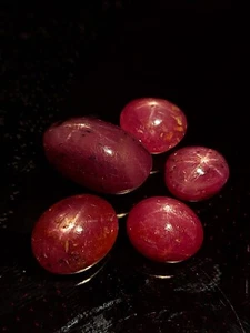 Wholesale Natural ruby cabochon - untreated star ruby gemstones 30.00 CTS - Picture 1 of 10