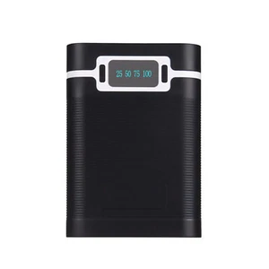 Dual USB Ports 5V/2.5A 2000-12000mAh Power Bank DIY Case For 4*18650 Battery aa - Picture 1 of 11