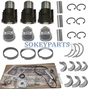 For Deutz F3L912 Engine New STD Overhaul Rebuild Kit 3 Cylinder - Picture 1 of 1