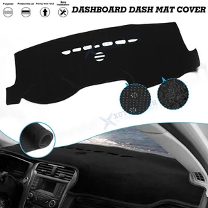 For Ford Fusion 2013-20 Black Dashboard Dash Mat Non-Slip Carpet Decor Cover - Picture 1 of 9