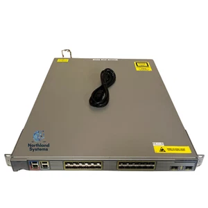Cisco ME-3800X-24FS-M Carrier Switch Router - SINGLE AC POWER PWR-ME3KX-AC - Picture 1 of 2