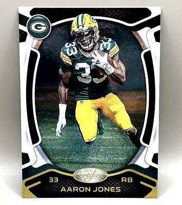 2021 Certified Green Bay Packers Football Card #72 Aaron Jones - Image 1 of 2