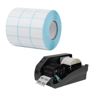 Etichette Termiche Dirette Autoadesive per Stampanti 1,18"x0,79" Set di 5000 Bianco - Foto 1 di 7