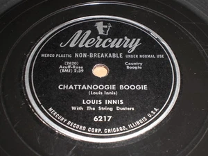 Louis Innis - Chattanoogie Boogie / Better Back Up Mama 78 - Mercury 6217 - Picture 1 of 1