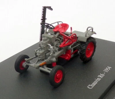 Hachette 1/43 Scale Model Tractor HT024 - 1954 Chauvin R6 - Grey - Image 1 of 3